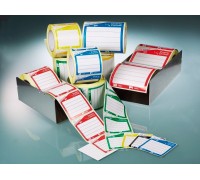 5303-2021 Стікери Клоз-Іт Фуд (close-it food) 95х95 мм, сині, рулон 500 шт.