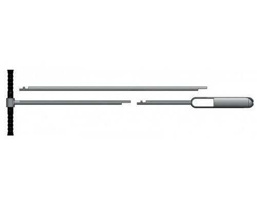 5350-1005 Пробовідбірник для грунту Крот (Mole), ручка зі штоком (без бура-наконечника), дл.75см, Бюркле