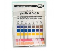 pH индикатор – тест-полоски, диапазон измерения pH 0,0 - 6,0