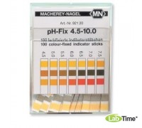 pH индикатор – тест-полоски, диапазон измерения pH 4,5 - 10