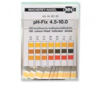 pH індикатор - тест-смужки, діапазон виміру pH 4,5 - 10