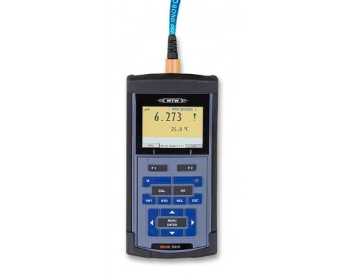 pH-метр / кондуктометр / солемер портативний MultiLine 3410 одноканальний (без датчиків), WTW