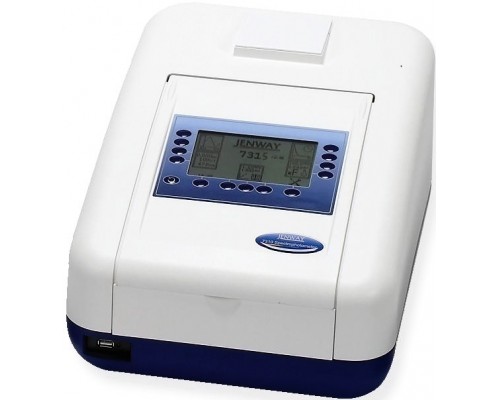 Спектрофотометр скануючий 7315 VIS / UV (блок живлення, 100 однораз.кювет, держ.10х10мм, ПО, USB), Jenway, з вбудованим принтером
