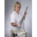 5347-0025 Пробоотборник Scratcher, длина 100см, нерж.сталь, емкость камеры 25 мл, для проб липких, комкующихся, несыпучих