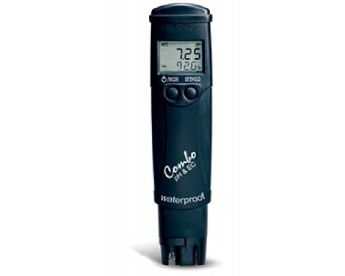 Combo HI 98129 pH-метр / кондуктометр / термометр кишеньковий водонепроникний (pH / EC / TDS / T)