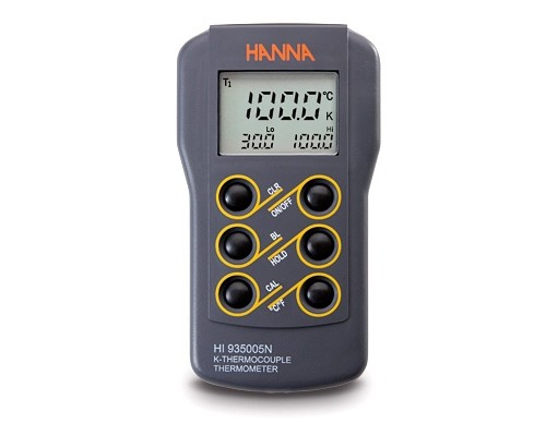 HI 935005 Термометр портативний 2-х діапазонний водонепроникний (без датчика)